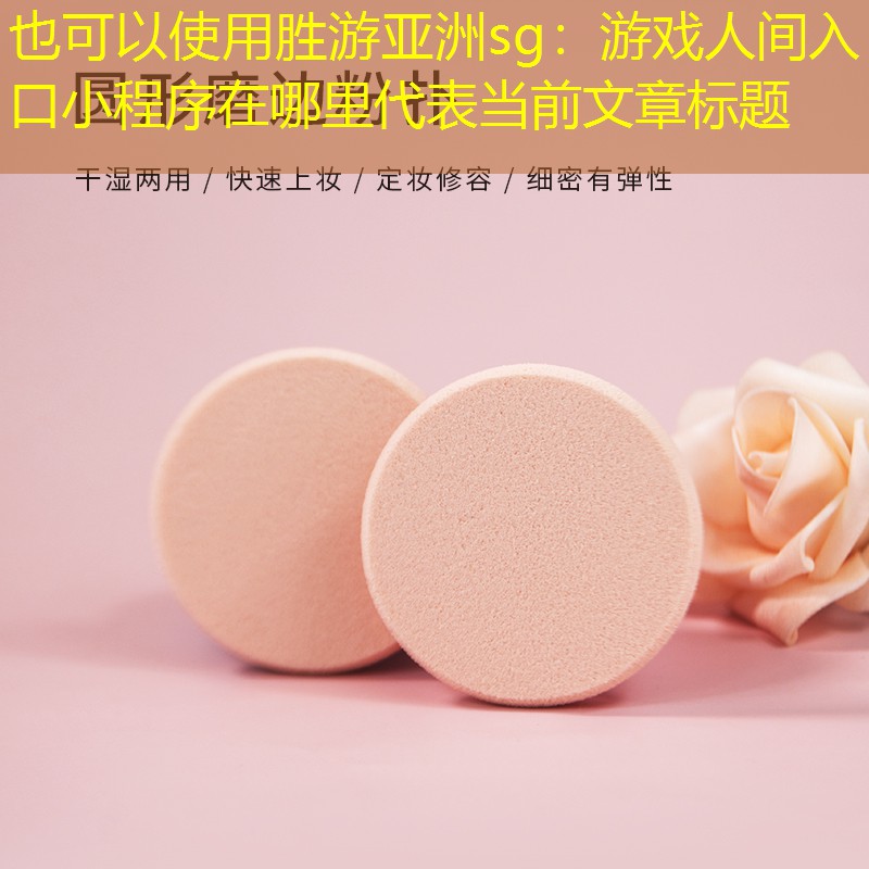 胜游亚洲sg：游戏人间入口小程序在哪里